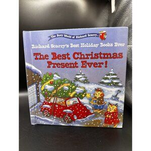 The Best Christmas Present‎ Ever Book By Richard Scarry Vtg 1999 Hardcover EUC